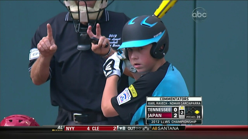 Illustration for article titled Behind Home Plate At The Little League World Series, An Ump With The Broken-est Finger Ever